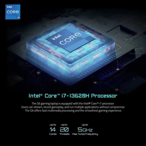 Gigabyte G6 MF-H2IN894KH Gaming Laptop (i7-13620H/RTX 4050)