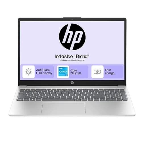 HP 15-FD0063TU Laptop (i3-1215U/Silver)