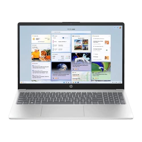 HP 15-fd1225TU Laptop (Intel Core 3-100U/Silver)