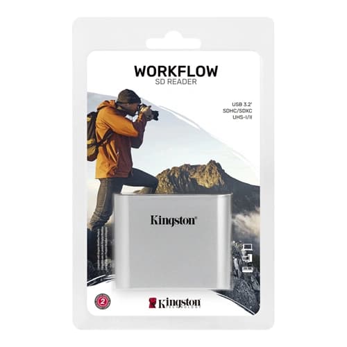 Kingston USB 3.2 Gen 1 Workflow SD Reader