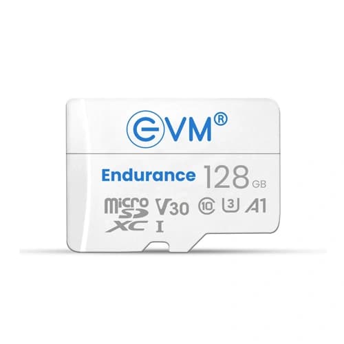 EVM Endurance 128GB microSD XC Class 10 U3 Memory Card