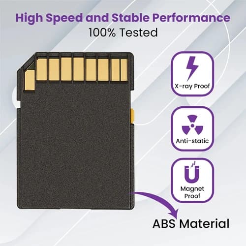 EVM 128GB Class 10 U1 SD HC Memory Card