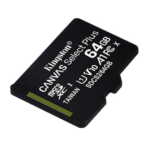 Kingston Canvas Select Plus microSD Memory Card 64GB