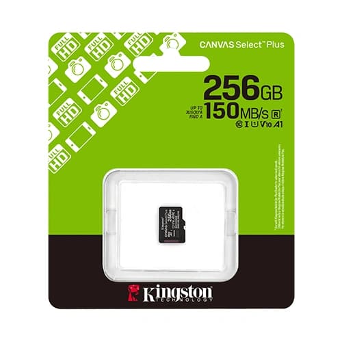 Kingston Canvas Select Plus 256GB microSDXC Memory Card