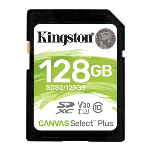 Kingston Canvas Select Plus 128GB SD Memory Card