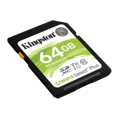 Kingston Canvas Select Plus 64GB SD Memory Card