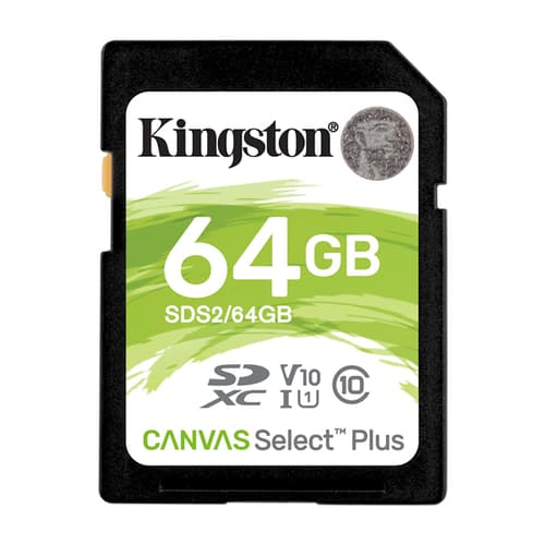 Kingston Canvas Select Plus 64GB SD Memory Card