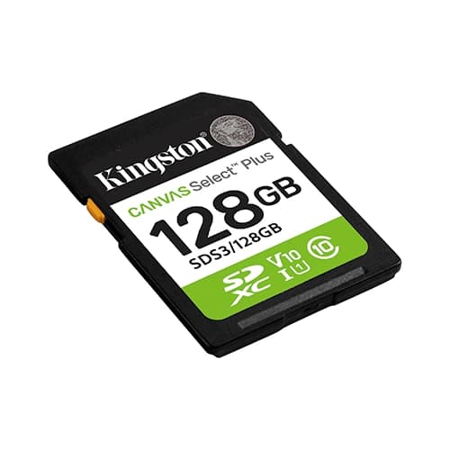 Kingston Canvas Select Plus 128GB SDXC Memory Card