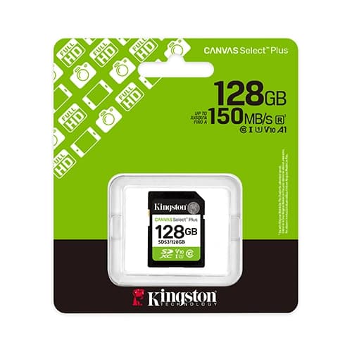 Kingston Canvas Select Plus 128GB SDXC Memory Card
