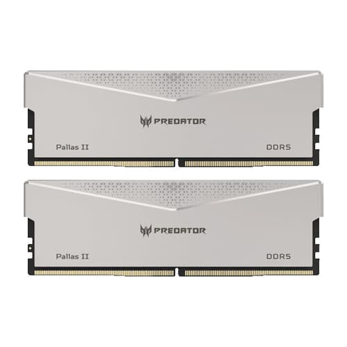 Acer Predator Pallas II Silver 64GB (32GBx2) 6000MHz DDR5 RAM
