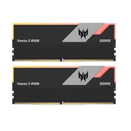 Acer Predator Vesta II RGB 32GB (16GBx2) 7200MHz DDR5 Ram