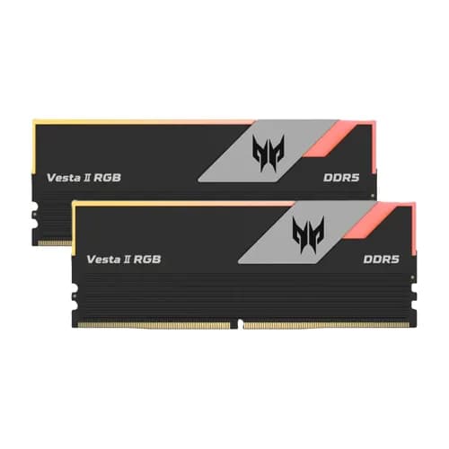 Acer Predator Vesta II RGB 64GB (32GBx2) 6000MHz CL32 DDR5 RAM
