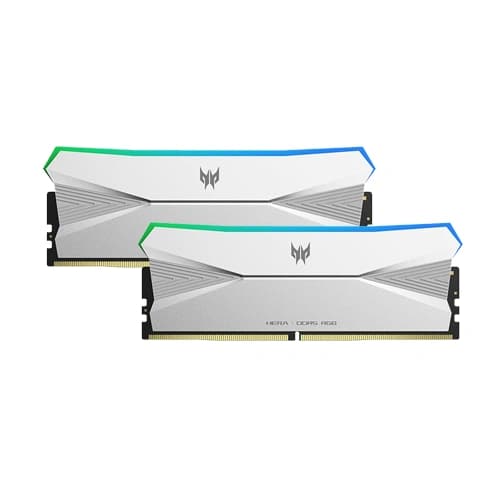 ACER Predator Hera RGB Silver 96GB (48GBx2) 6400MHz CL32 DDR5 RAM