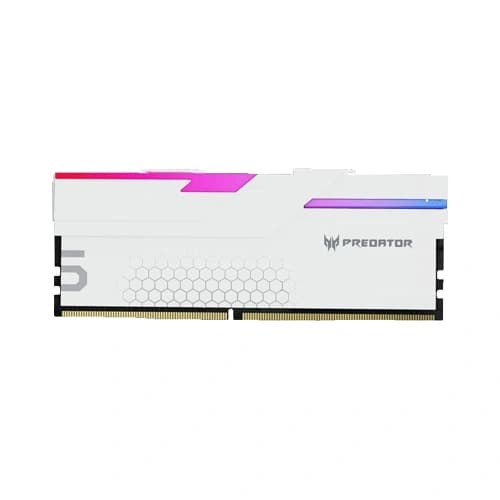 ACER Predator Hermes RGB White 96GB (48GBx2) 6000MHz CL28 DDR5 RAM
