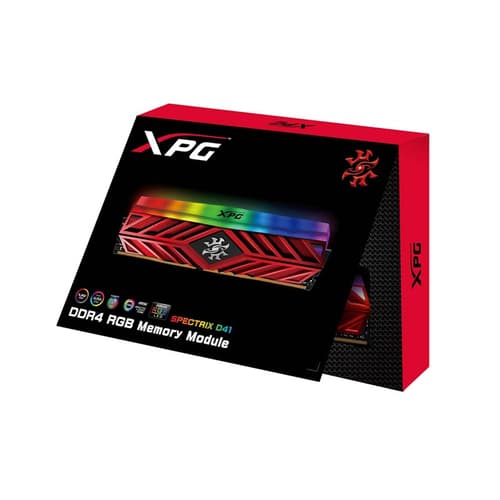 Adata AX4U300038G16A-ST41 Desktop Ram XPG Spectrix D41 Series 8GB (8GBX1) DDR4 3000MHz RGB