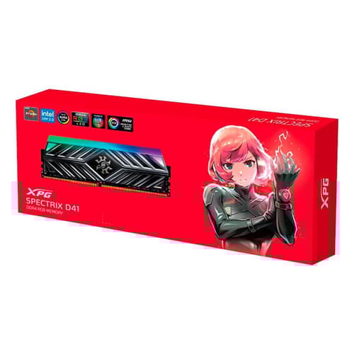 Adata XPG Spectrix D41 RGB Grey 16GB 3200MHz CL16 DDR4 RAM
