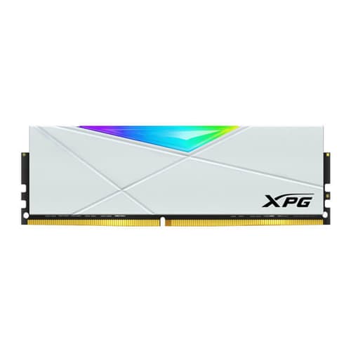 Adata XPG Spectrix D50 RGB 16GB (16GBx1) DDR4 3600MHz Desktop RAM (White)