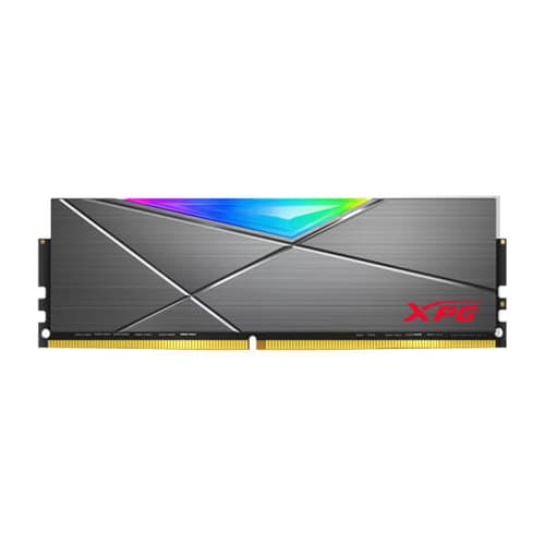 Adata Spectrix D50 RGB 32GB (32GBx1) DDR4 3600MHz Desktop RAM (Tungsten Grey)