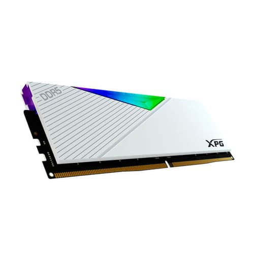 Adata XPG Lancer RGB Series 16GB (16GBx1) DDR5 5600MHz Desktop Ram (White)