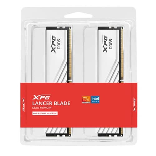 Adata XPG Lancer Blade White 32GB (16GBx2) 6000MHz CL48 DDR5 RAM