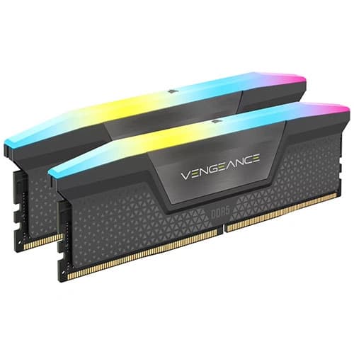 Corsair Vengeance RGB Grey 32GB (16GBx2) 6400MHz CL32 DDR5 RAM