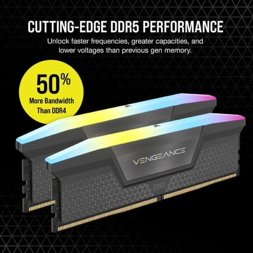 Corsair Vengeance RGB 32GB (16GBx2) DDR5 6000MHz Ram