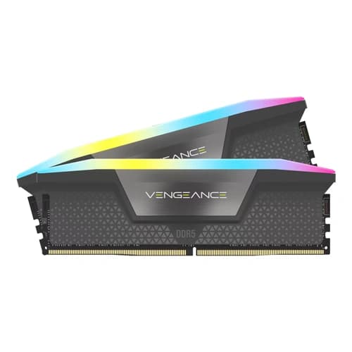 Corsair Vengeance RGB Grey 64GB (32GBx2) 6000MHz CL40 DDR5 RAM