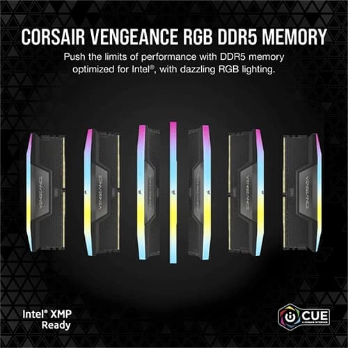 Corsair Vengeance RGB 96GB (48GBx2) 5200MHz CL38 DDR5 RAM