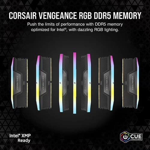 Corsair Vengeance RGB 96GB (48GBx2) 7200MHz CL40 DDR5 RAM