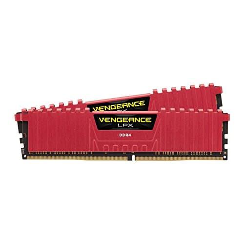 Corsair Vengeance Lpx 16GB (8GBx2) DDR4 2400MHz Red