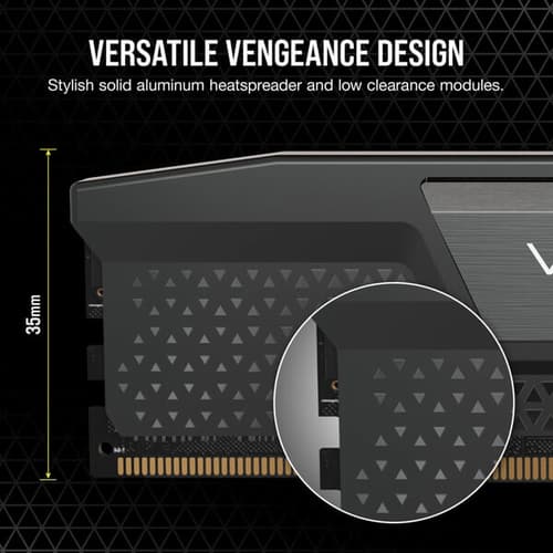 Corsair Vengeance 32GB (16GBx2) DDR5 6400MHz Desktop RAM (Black)