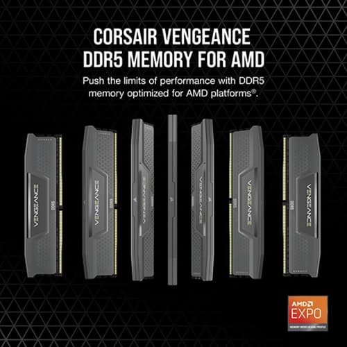 Corsair Vengeance 64GB(32GB x 2) 5200MHz CL40 DDR5 RAM