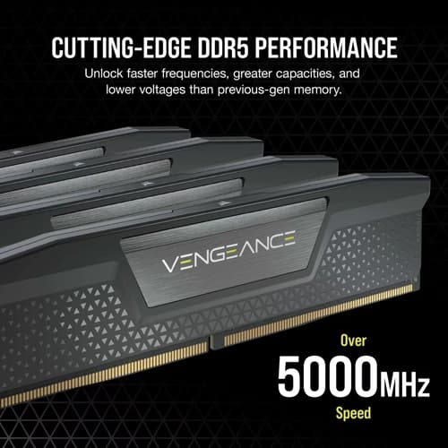 CORSAIR Vengeance 64GB (32GBx2) 6000MHz CL38 DDR5 RAM