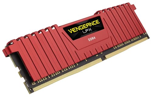 Corsair Vengeance LPX 8GB (8GBX1) DDR4 2400MHz Red