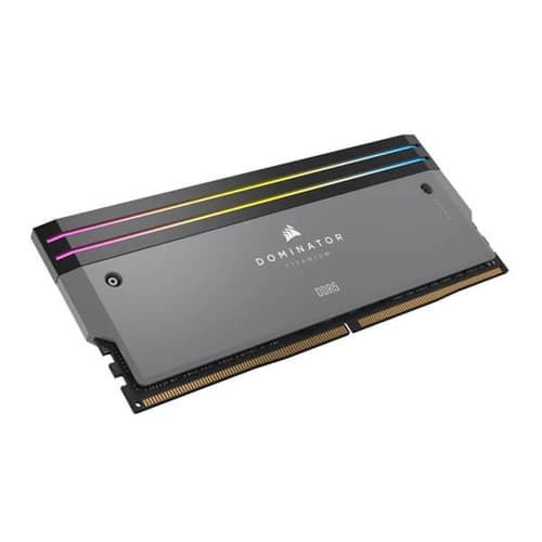Corsair Dominator Titanium RGB 64GB (32GBx2) DDR5 6600MHz Ram(Grey)
