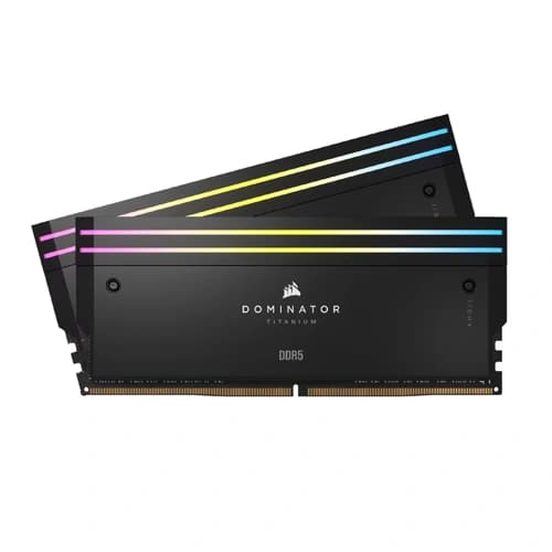 CORSAIR Dominator Titanium RGB 64GB (32GB x 2) 6600MHz CL32 DDR5 RAM