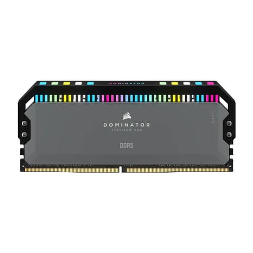Corsair Dominator Platinum RGB DDR5 32GB (16GBx2) 5200MHz Desktop RAM (Cool Grey)