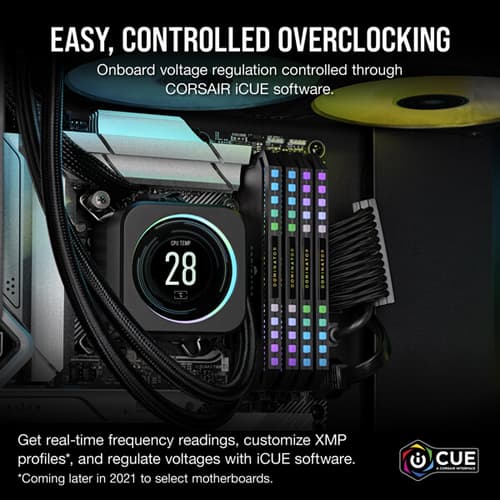 Corsair Dominator Platinum RGB DDR5 32GB (16GBx2) 5600MHz RAM (Black)