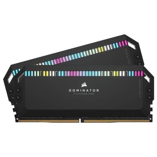 Corsair Dominator Platinum RGB DDR5 32GB (16GBx2) 5600MHz RAM (Black)