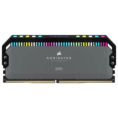 Corsair Dominator Platinum RGB Grey 32GB(16GB x 2)  600MHz CL30 DDR5 RAM