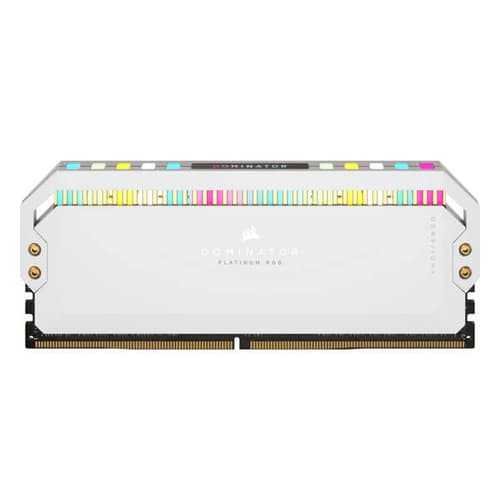 Corsair Dominator Platinum RGB 32GB (16GBx2) DDR5 6200MHz Desktop RAM (White)