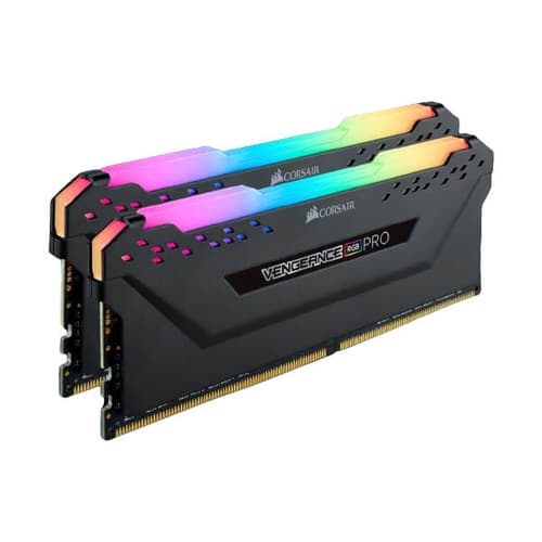 Corsair Vengeance RGB Pro 16GB (8GBx2) DDR4 3600MHz Black