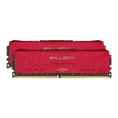 Crucial Ballistix 32GB (16GBx2) DDR4 2666MHz Red