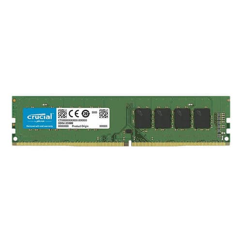 Crucial 4GB (4GBx1) DDR4 2666MHz Desktop Ram