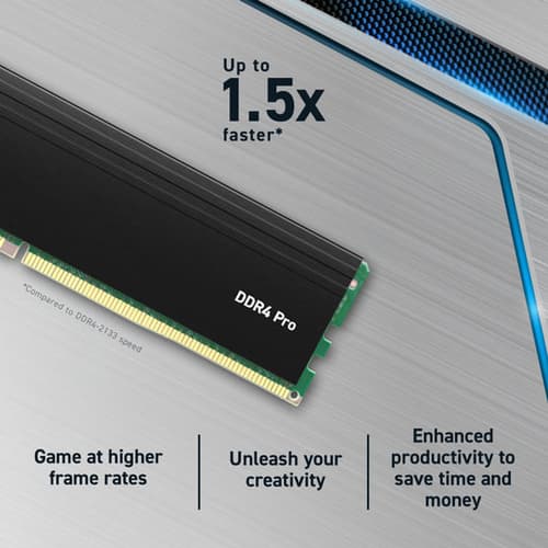 Crucial Pro 32GB (16GBx2) DDR4 3200MHz Desktop Ram