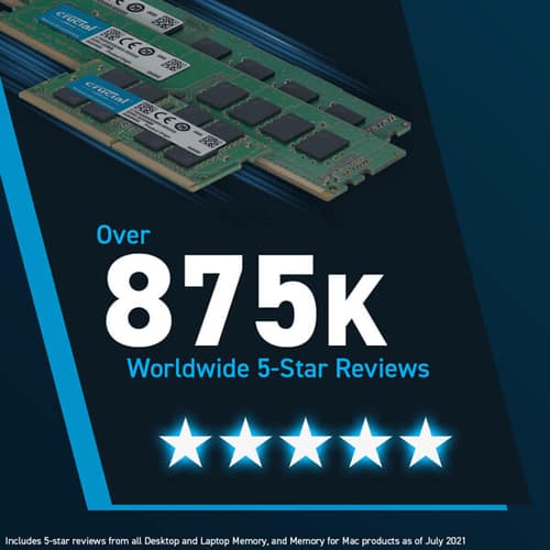 Crucial 16GB (16GBx1) DDR5 5600MHz Desktop Ram