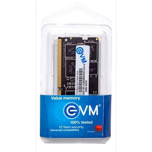 EVM 16GB 2666MHz CL19 DDR4 Laptop RAM