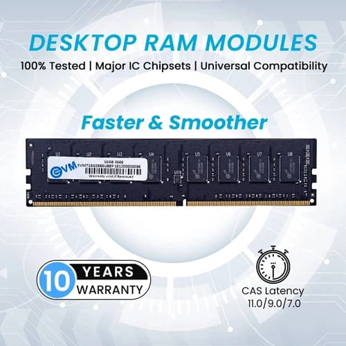EVM 16GB 2666MHz CL19 DDR4 RAM