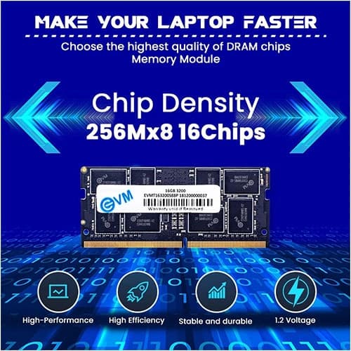 EVM 16GB 3200MHz DDR4 Laptop RAM