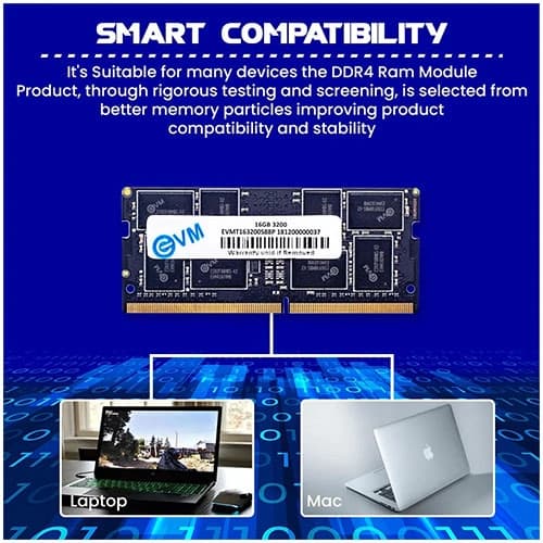 EVM 16GB 3200MHz DDR4 Laptop RAM